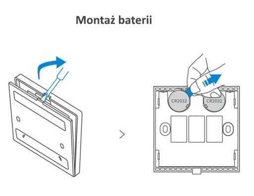 Bezdrôtový spínač svetiel Sonoff 433 MHz T2EU2C-RF (2-kanálový)