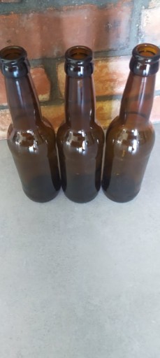 Dlhé pivové fľaše - 330 ml, 10 kusov
