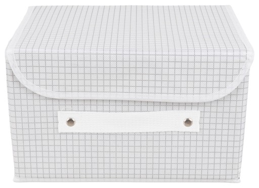 NÁDOBA SO SUCHÝM CESTOM NA ORGANIZÁTOR PRÁDLA TEXTILNÁ KRABIČKA NA ŠATNÍK 26x20x16