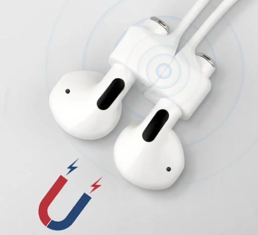 Magnetický remienok na kábel šije pre Airpods Freebuds