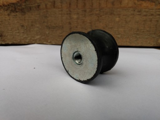 VIBROISOLATOR gumový vankúš v páse CT20x15 M6