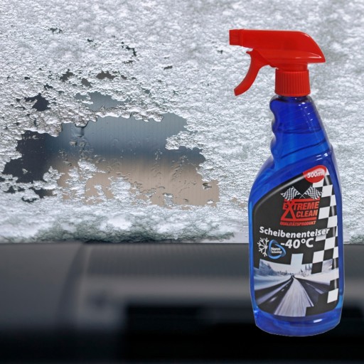 NEMECKÝ ROZMRAZOVAČ NA OKNÁ A ZRKADLÁ AUTO ZIMNÁ TEKUTINA -40°C 500 ml