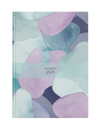 Kalendár DAILY plánovač B6 2024 UNIVERZÁLNY dámsky vreckový top
