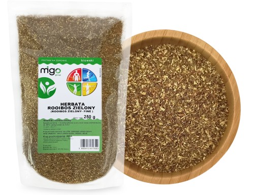 ZELENÝ ROOIBOS jemný, čaj - 250g - MIGOskupina