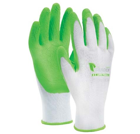 STALCO polyester LATEX FOAM G-6 Záhradné rukavice (pár)