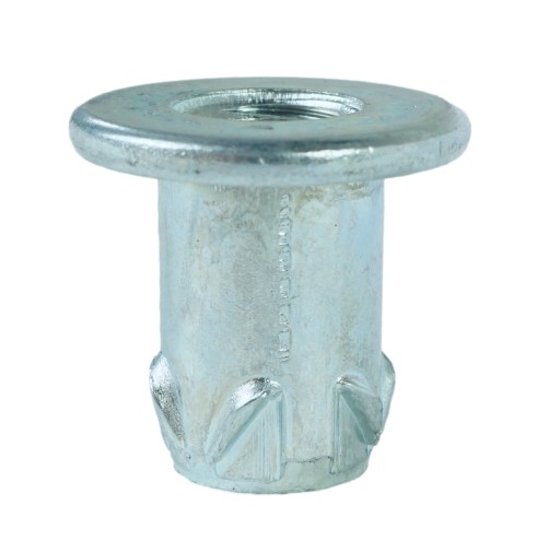 10x zásuvka M8 x 16mm s golierom, tepaná nábytková vložka do dreva, nožičky
