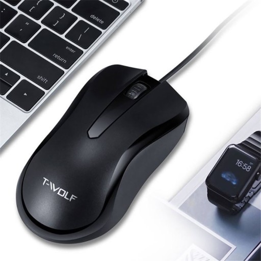 USB OPTICKÁ POČÍTAČOVÁ MYŠ T-WOLF V12