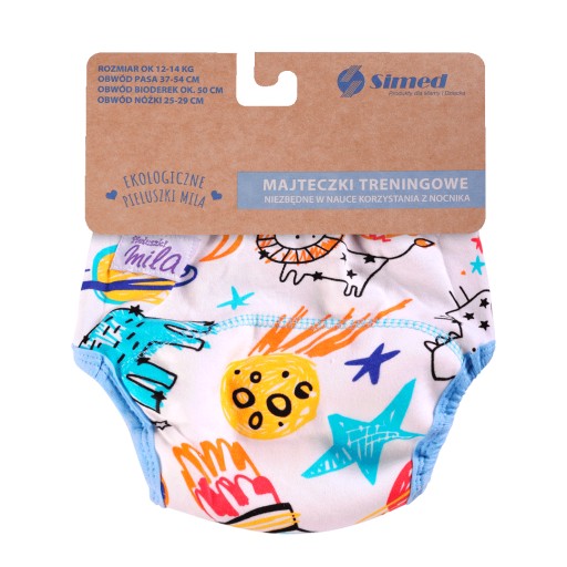 Nohavičky Tréningové plienky XL 14-17kg BAVLNA 100% Cosmos