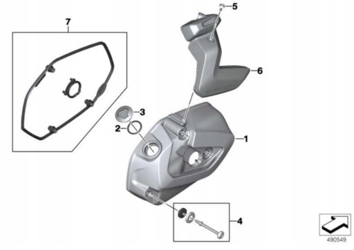 Kľúč na otváranie uzáveru oleja SUPER ODOLNÉ BMW R1200 RT GS ST GSA