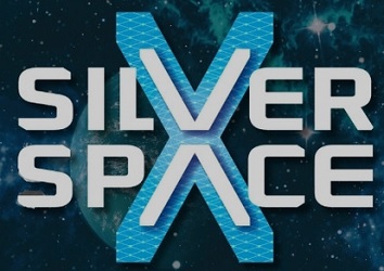 Vrecia na odpadky s páskou PACLAN Silver Space, pevné, pružné, 60L - 10 kusov