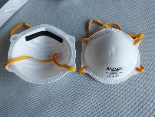 Sada 3 ks protiprachovej masky SPECTRUM MX-2005