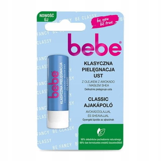 BEBE CLASSIC STAROSTLIVOSŤ RUŽ 4,9G