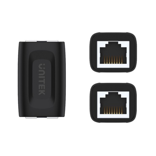 Unitek RJ45 (F) spojka - RJ45 (F) Cat.6 1 Gbps hlaveň