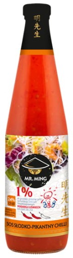 Sladká a pikantná omáčka 24% chilli 700ml MR. MING