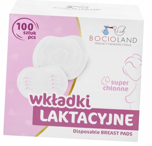 BOCIOLAND SUPER Absorpčné prsné vložky 100 ks