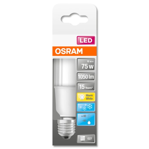 LED žiarovka E27 STICK TUBE 10W = 75W 2700K OSRAM