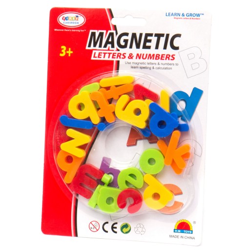 magnetické písmená 26 kusov 3 cm malé písmená
