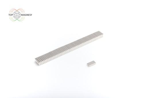 Neodymový tanierový magnet MPŁ 10x5x2 N38, sada 10 kusov