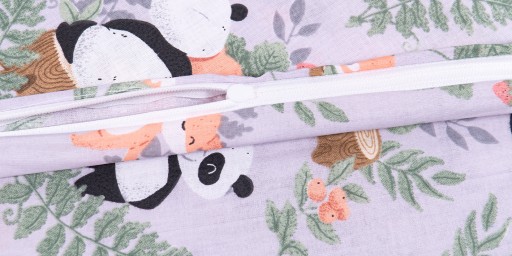 Obliečka na vankúš 50x60 cm na vankúšik líška panda