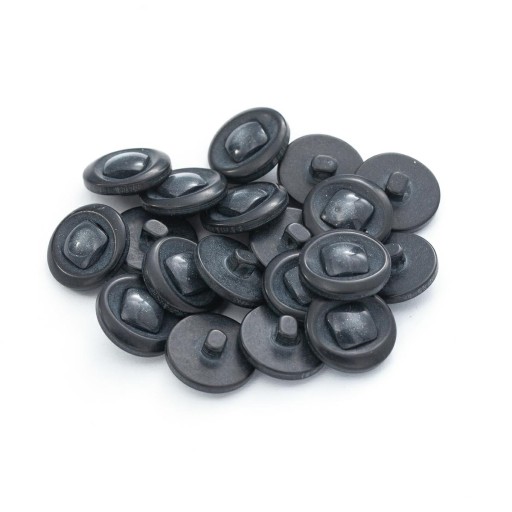 Gombíky 18mm pätka 10ks grafit