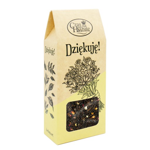 ŠPANIELSKÝ TANGERÍN čierny čaj 70g ďakujem