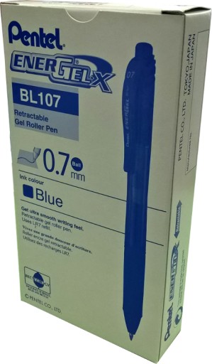 GÉLOVÉ PENTELOVÉ BL107 GÉLOVÉ PERO ČIERNA 0,7mm