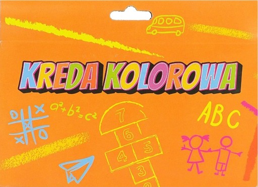 HRUBÁ FAREBNÁ ŠKOLSKÁ KRIEDA 8 ks 3177