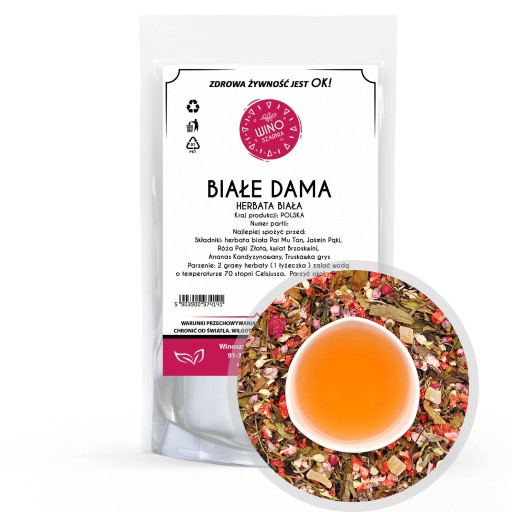 Biely čaj Pai Mu Tan Dan White Lady - 50 g