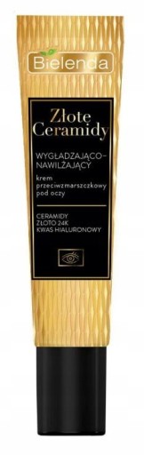 BIELENDA GOLDEN CERAMIDES VYHLADZUJÚCI OČNÝ KRÉM PROTI VRÁSKAM 15ml