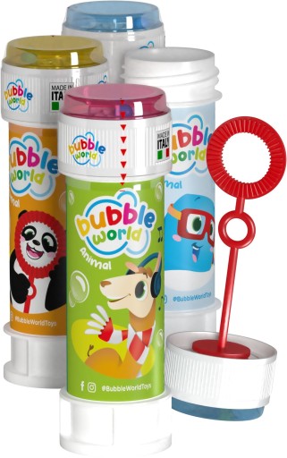 Mydlové bubliny 60 ml Animals