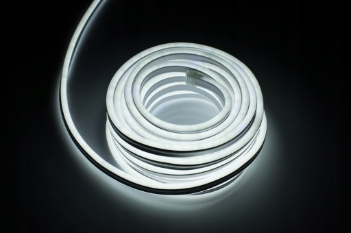 NEON FLEX LED 230V STUDENÁ BIELA JEDNOSTRANNÁ VÝKONNÁ