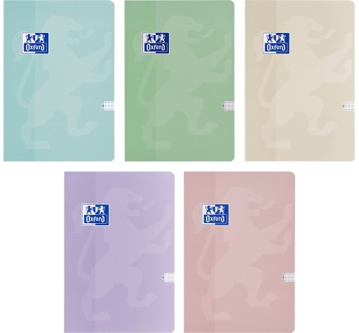 Brulion MO Oxford TOUCH PASTEL B5 60 listov MRIEŽKA S OKRAJOM
