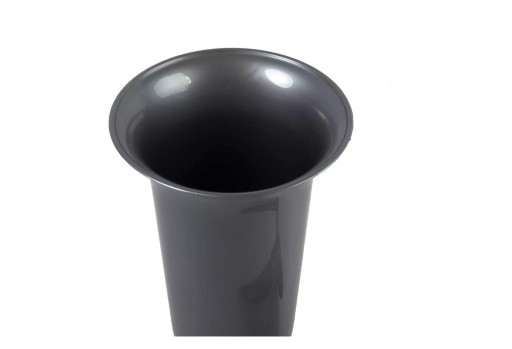 VLOŽENÝ VÁZOVÝ VENTIL (1) STRIEBORNÝ 20 CM NA CINTORÍN
