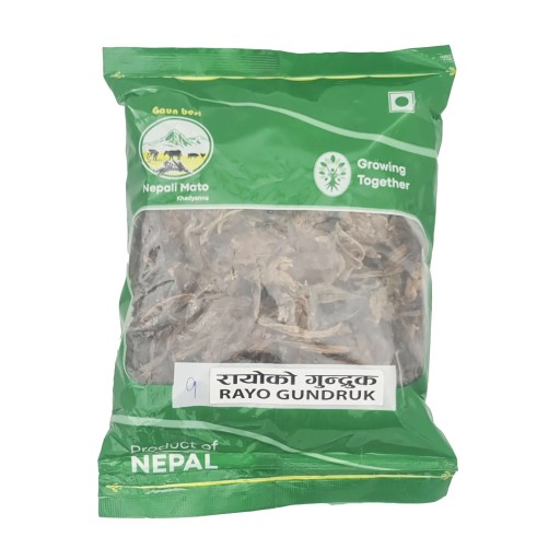 Nepálsky snack Rayo Gundruk Nepali Mato 100g