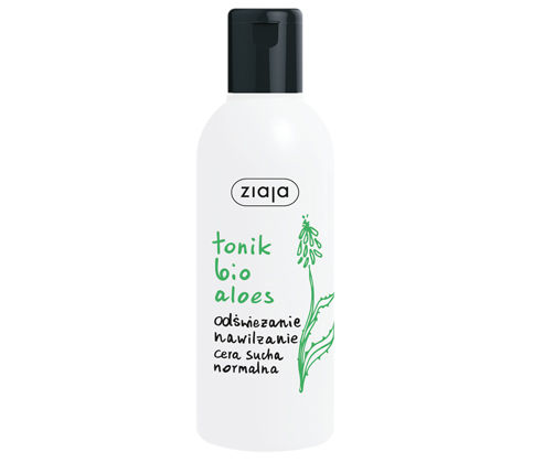 ZIAJA aloe tonikum pre suchú a normálnu pleť