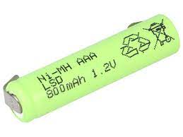Batéria Ni-MH 1,2V 800mAh AAA R3 s platničkami
