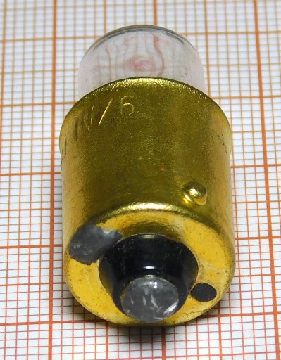 Neónová lampa 220V P3390B ZDAP - bajonetový závit