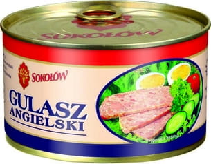 SOKOŁÓW ANGLICKÝ DUŠENÝ KONZERVOVANÝ 160G