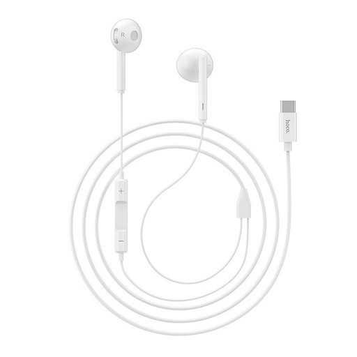 SLÚCHADLÁ DO UŠÍ HOCO - L10 USB-C S MIKROFÓNOM