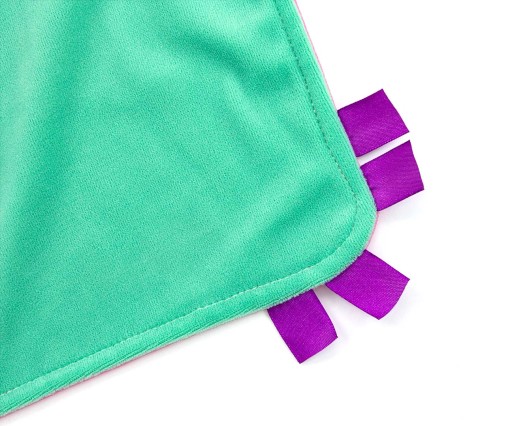 Plyšová senzorická hračka Pink Milly Mally Blanket