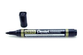 PERMANENTNÝ ZNAČOVAČ okrúhly PENTEL N850 ČIERNA