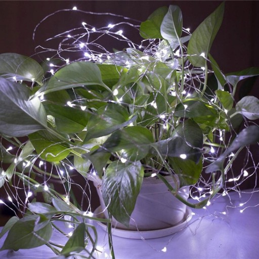 20 LED MicroLED SVIETIDIEL NA VIANOČNÝ STROMČEK NAPÁJANÝCH BATÉRIOU