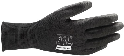 Bezšvové pracovné rukavice Ardon Buck Black 10-XL