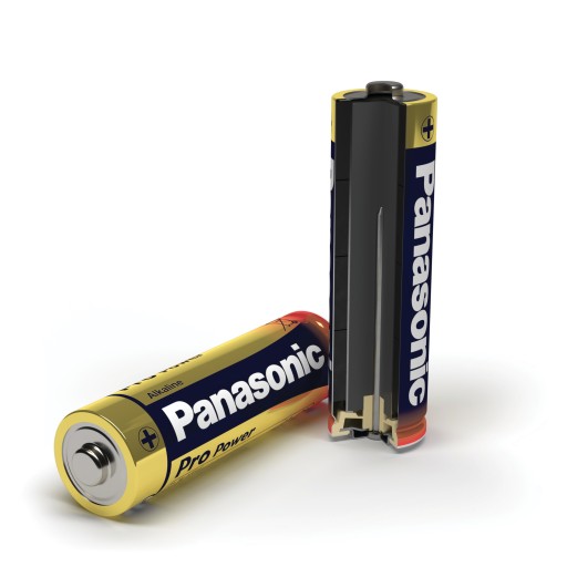 Alkalické batérie Panasonic Pro Power AA 4 ks.