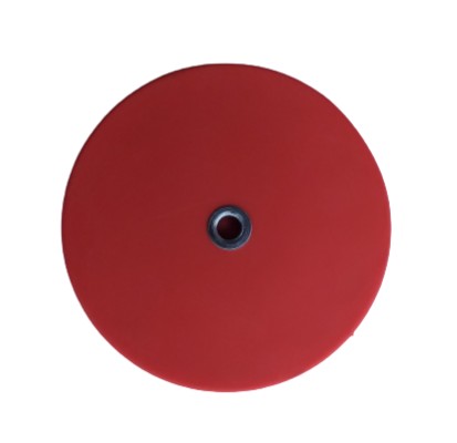 Neodymový magnetický držiak D43L-1 gumený ČERVENÝ