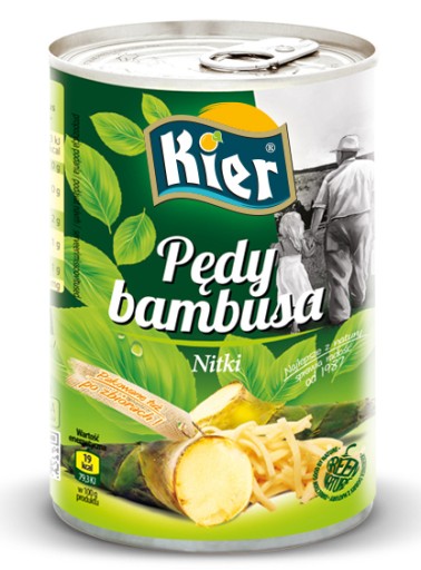Bamboo Shoots Nite Bambusové prúžky 400g Srdiečka