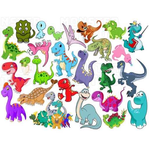 UMÝVAJÚCE DOČASNÉ TETOVANIE PRE DETI DETI DINOSAURY ORIGINÁLNE DIZAJNY