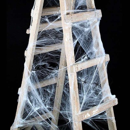 SPIDER WEB biela HALLOWEEN pavučina nylon 20g