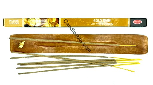 Krishan GOLD RAIN vonné tyčinky GOLDEN RAIN 8 ks