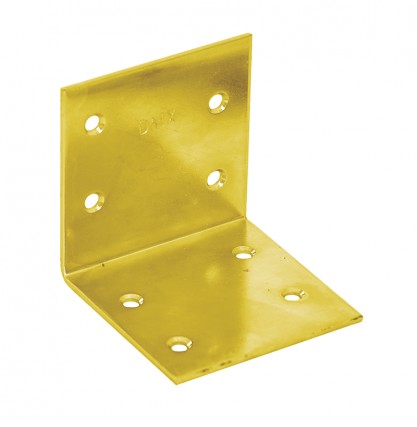Oceľový uholník 6 cm x 6 cm, dĺžka 6 cm, hrúbka 2 mm DOMAX KS3